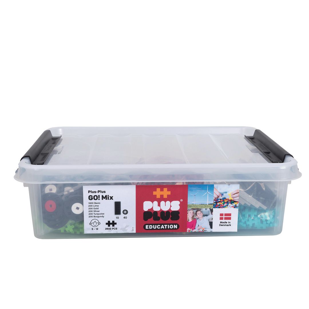 PLUS PLUS Mini med hjul chassi 2650/fp - 2