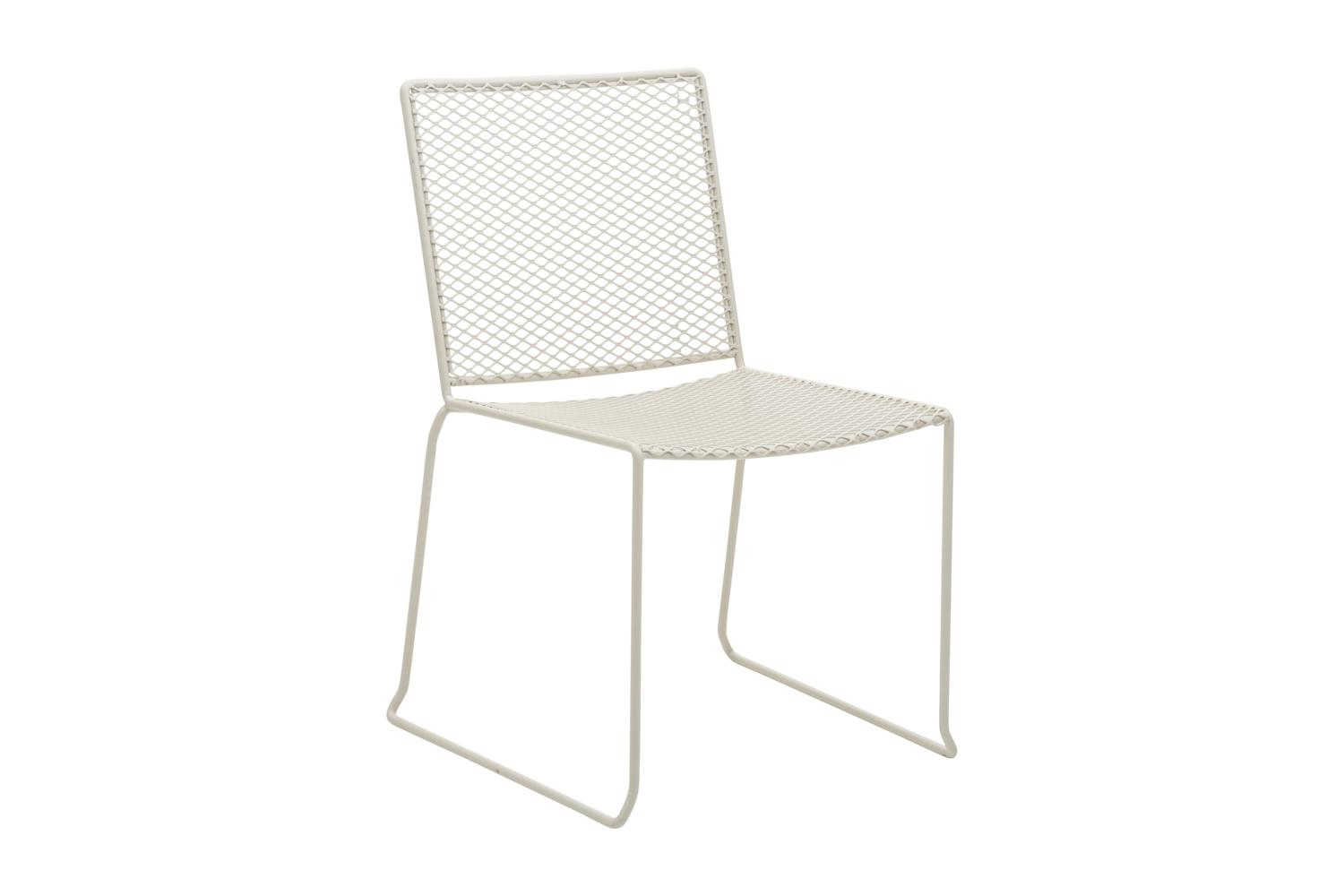 HARU matstol  Pearl white