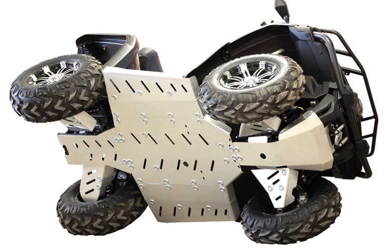 Hasplåt ALU CF-Moto 450L & 520L (-2021)