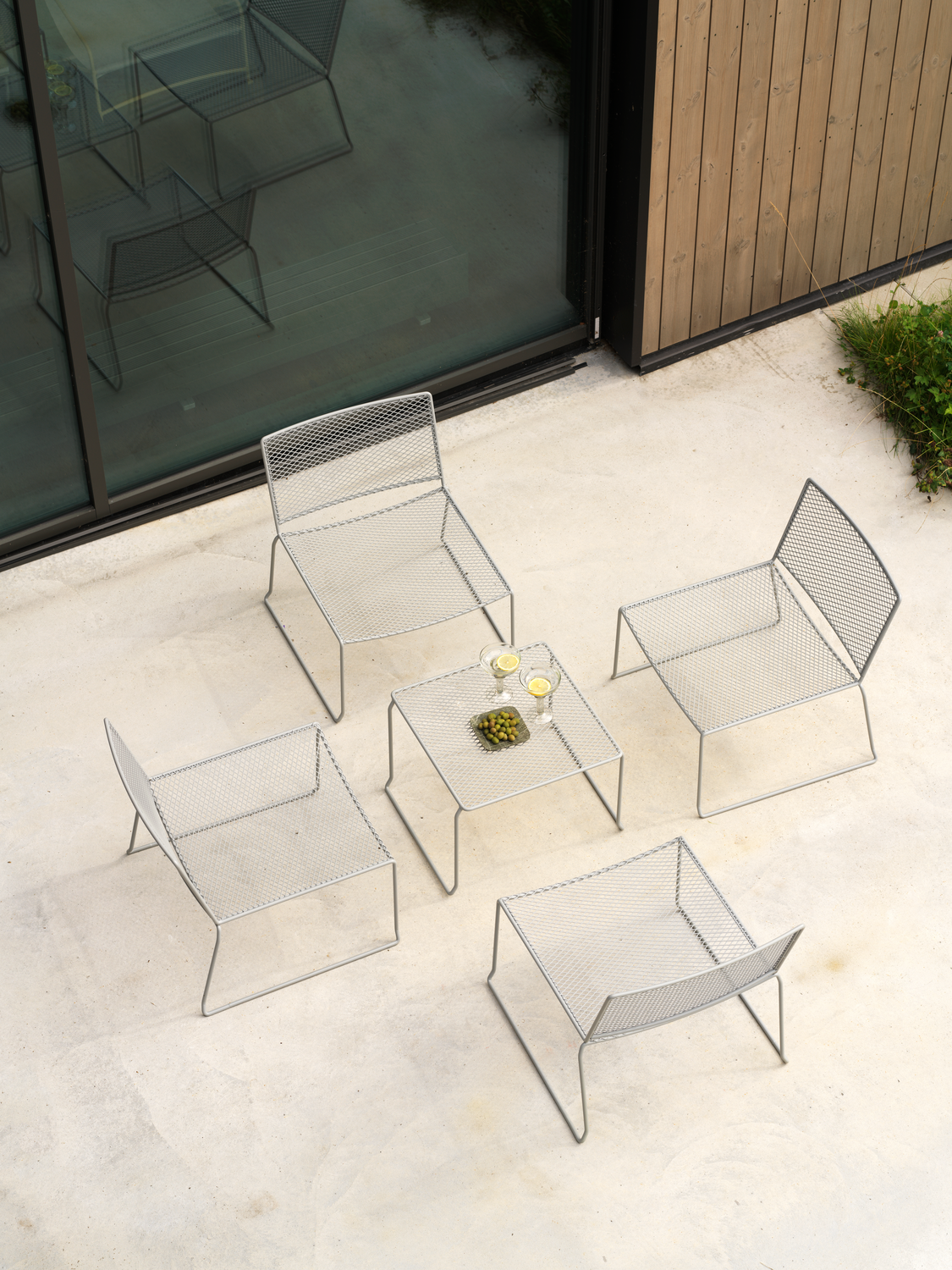 HARU loungefåtölj  Pearl white - 2