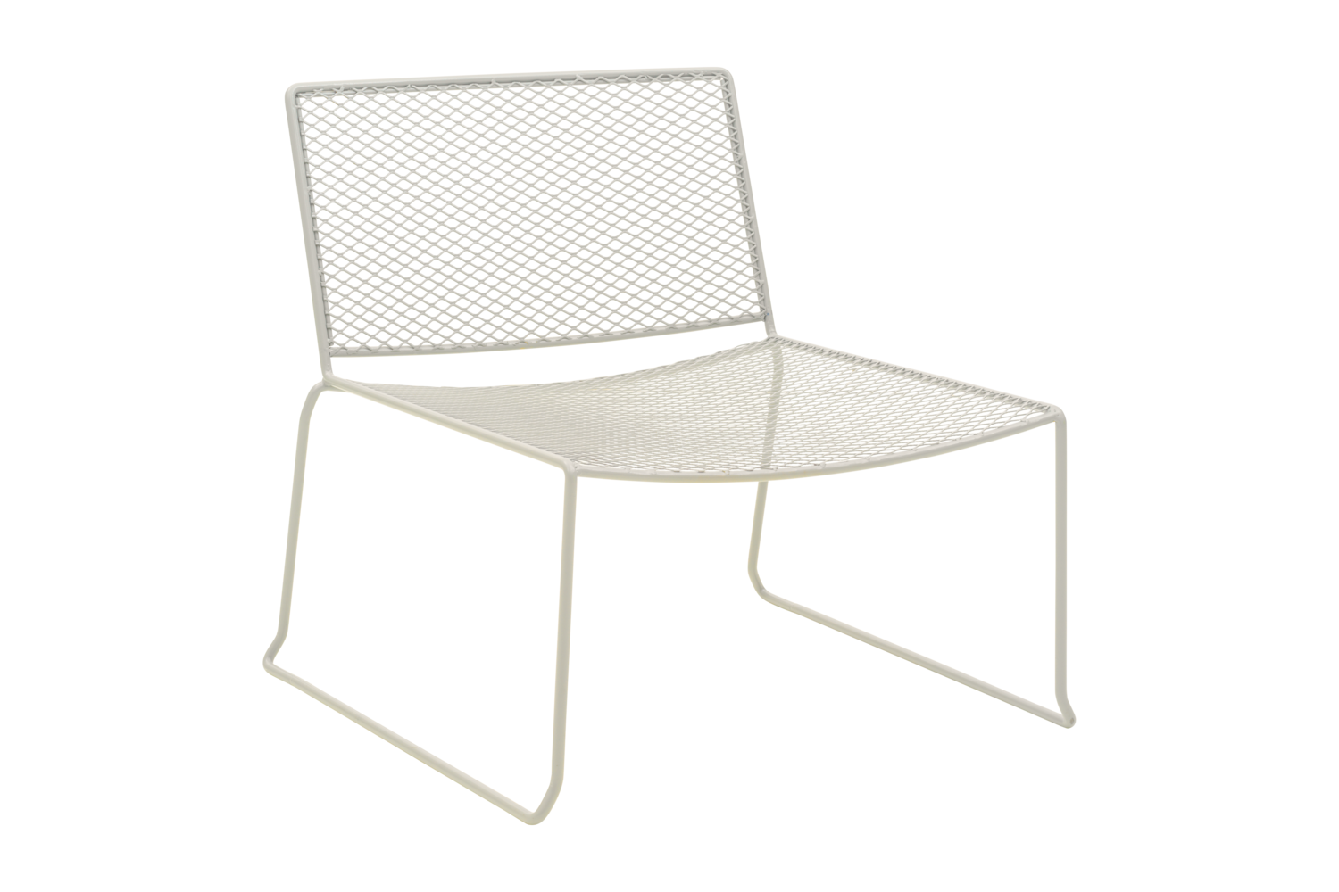 HARU loungefåtölj  Pearl white
