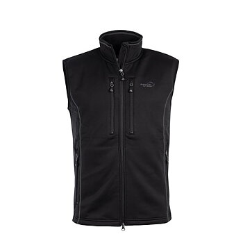 Arrak Outdoor Powerfleece Vest, Miesten - Musta