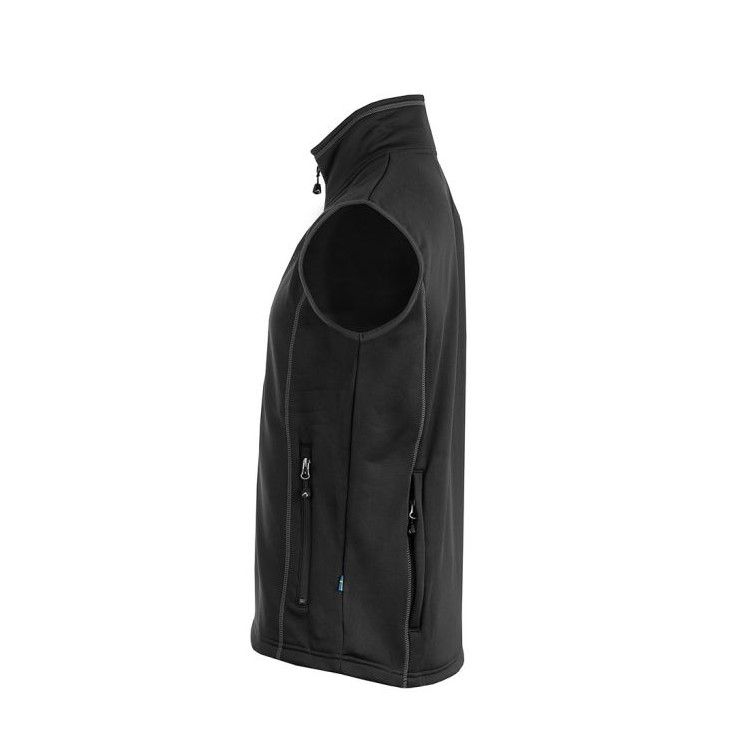 Arrak Outdoor Powerfleece Vest, Men - Black - 4