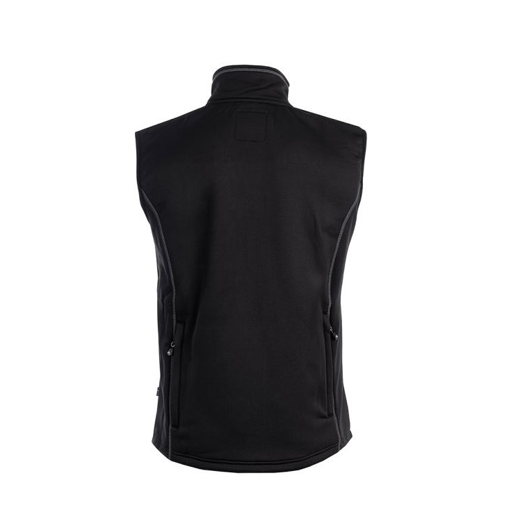 Arrak Outdoor Powerfleece Vest, Men - Black - 3
