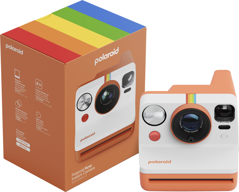 Polaroid Now Gen 3 - Coral - 3