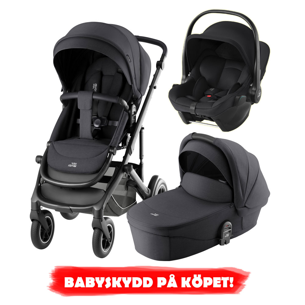 Britax Smile 5Z - Babyskydd på Köpet!