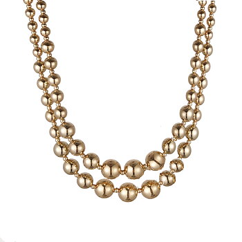 Halsband kort guld