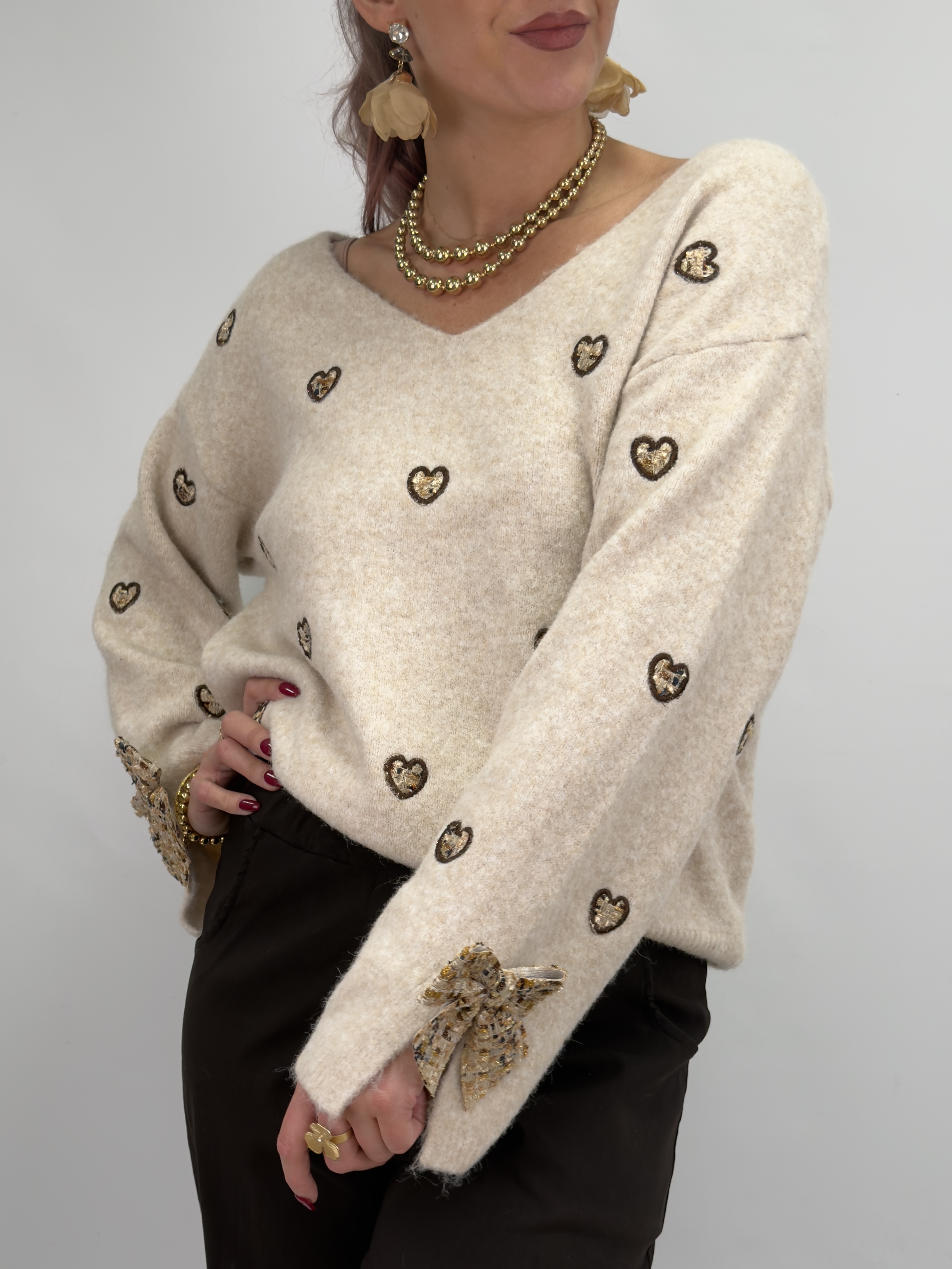 Halsband kort guld - 2