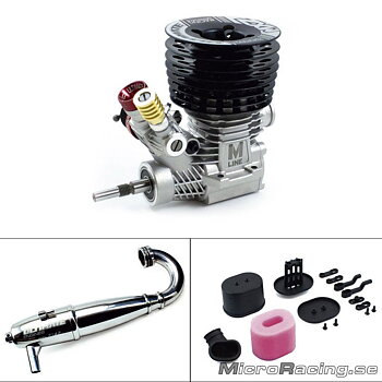 ULTIMATE - Nitro Engine MXZ, 1/8 Off Road with Airmax Filter, Pipe Set EFRA 2142, Super Strong, One Piece