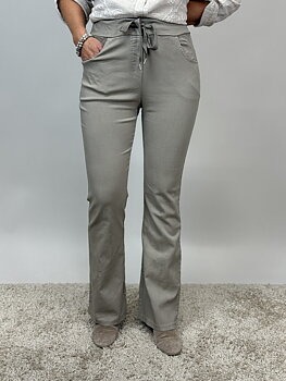 Magisk byxa Stella, Taupe - Mix By Heart