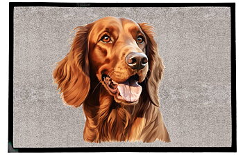Dørmatte Irisk Setter 2