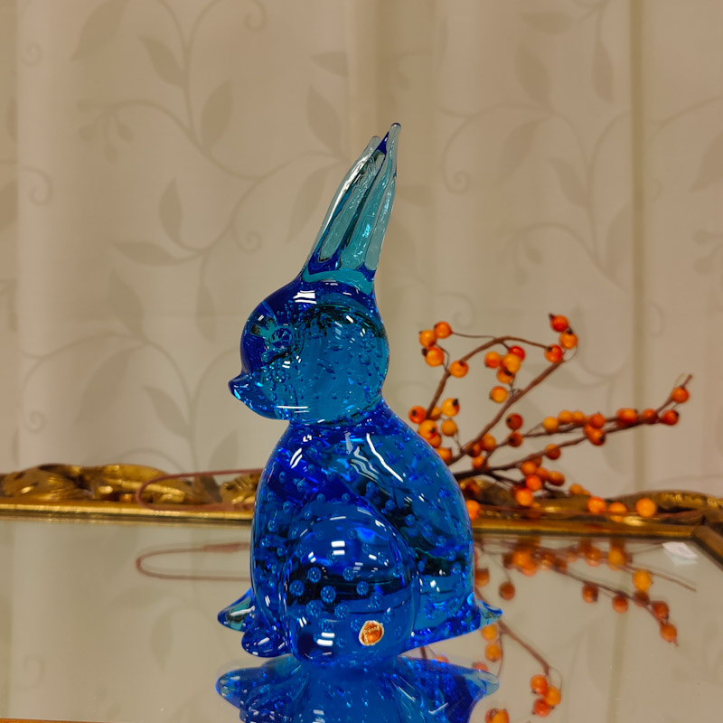 Kanin/Hare figur från Gränna glasbruk 