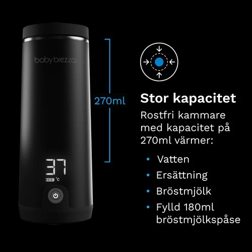 Baby Brezza  Bärbar Flaskvärmare - 2
