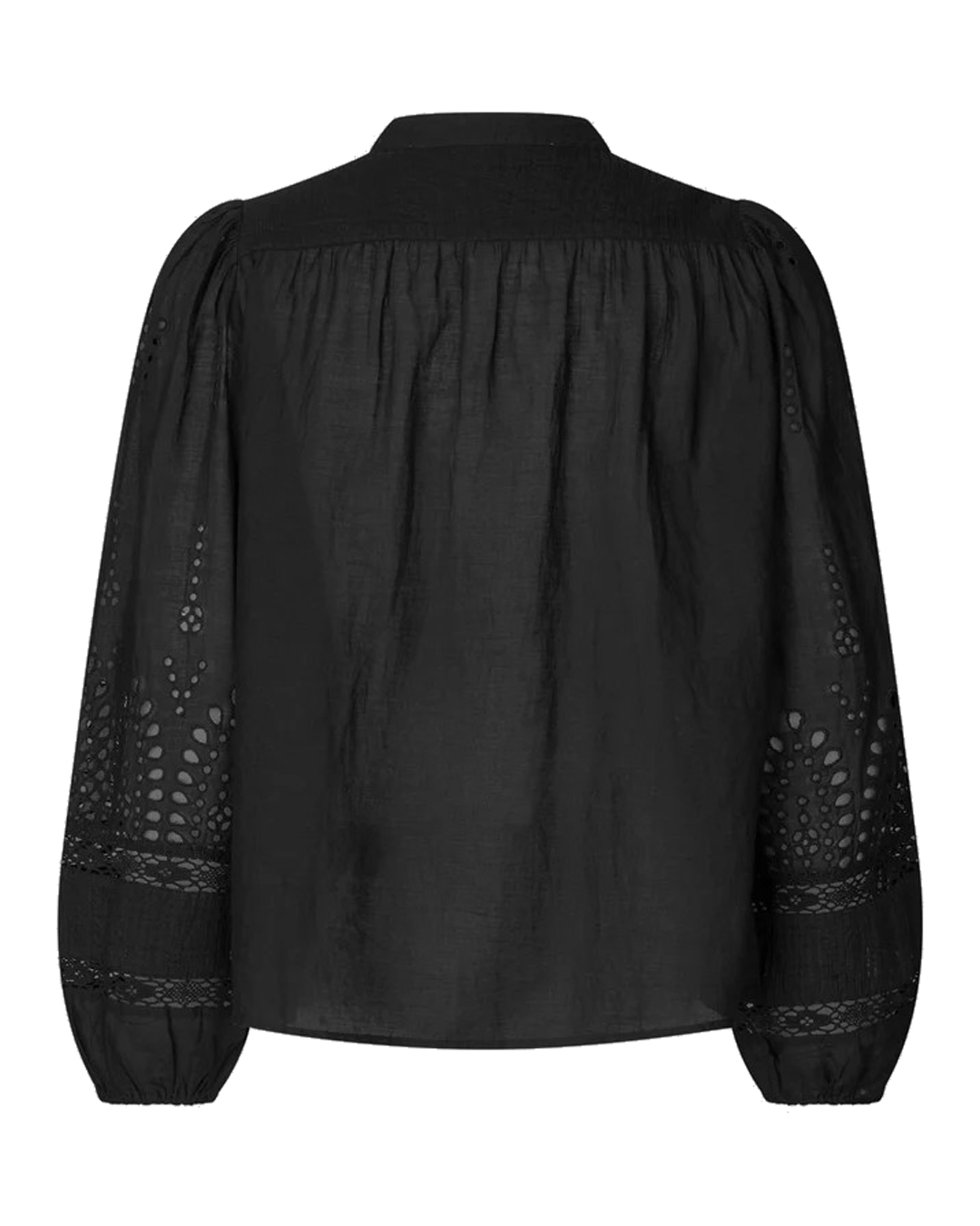 Blus Camil genombruten svart - 6
