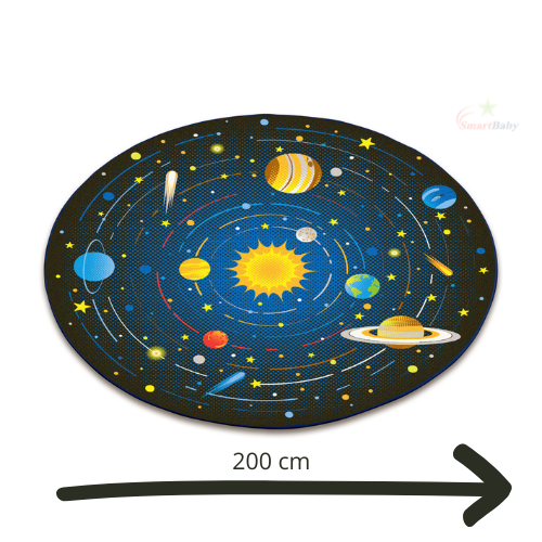 Matta Solarsystem, 200 cm.
