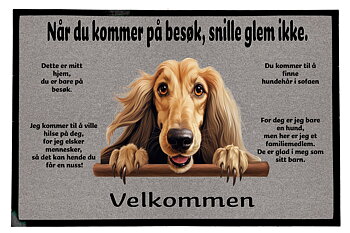 Dørmatte Afghansk mynde1