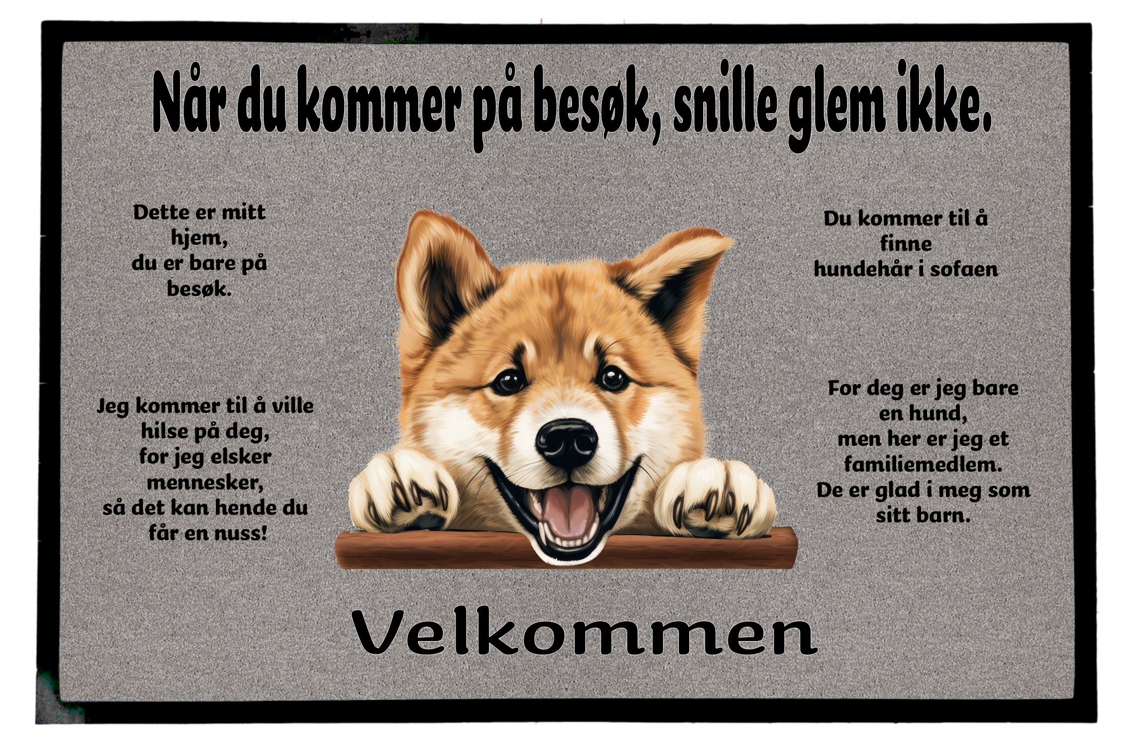 Dørmatte Akita 4