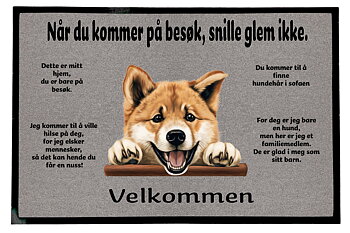 Dørmatte Akita 4