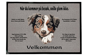 Dørmatte Australian Shepherd 5