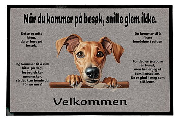 Dørmatte Azawakh 1