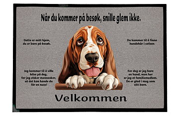 Dørmatte Basset 3
