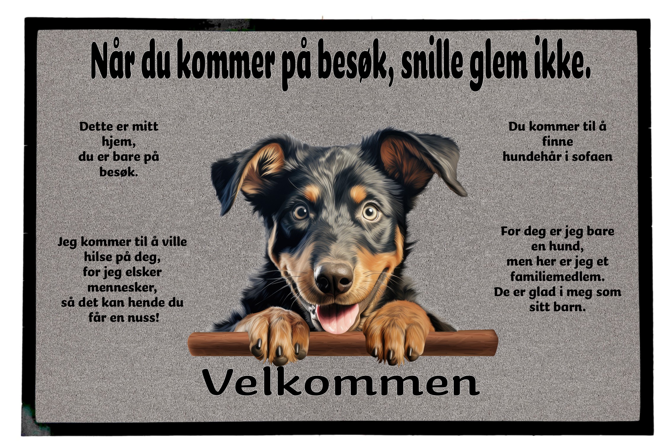 Dørmatte Beauceron 1