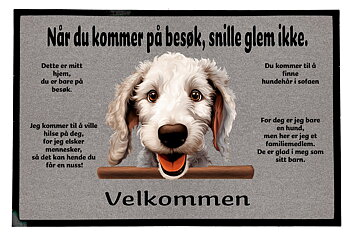 Dørmatte Bedlington Terrier 1
