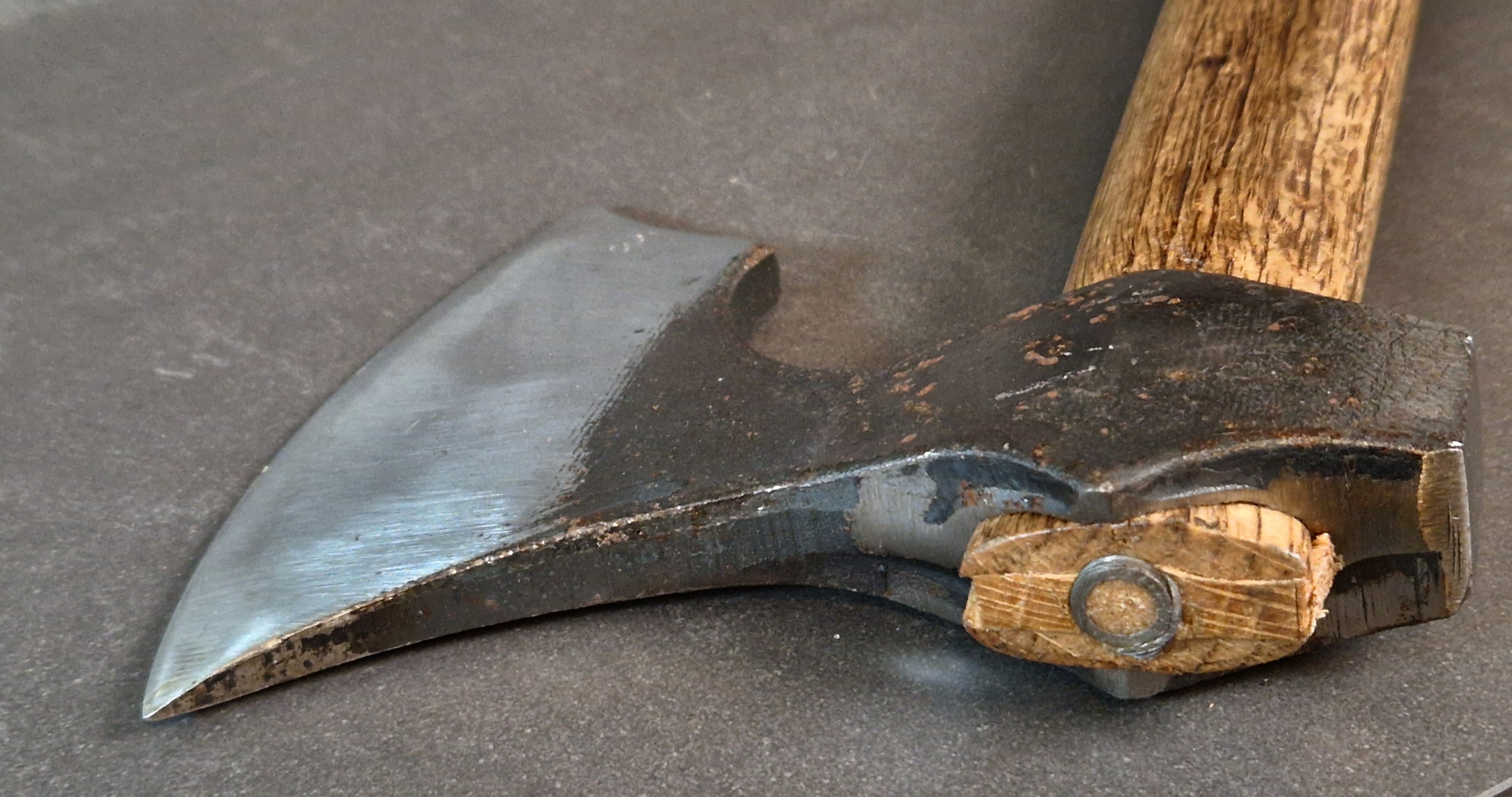 Tomahawk yxa  i smidde stål - 40cm - 4