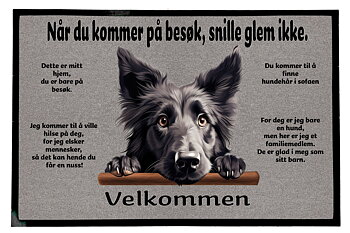 Dørmatte Belgisk gjeterhund 1