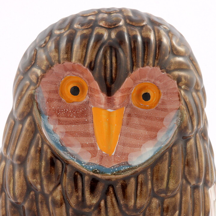 Lars Pagfeldt (1970s) Colorful Rounded Owl 20 cm