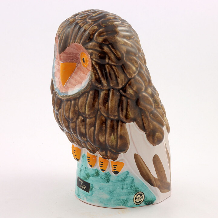 Lars Pagfeldt (1970s) Colorful Rounded Owl 20 cm