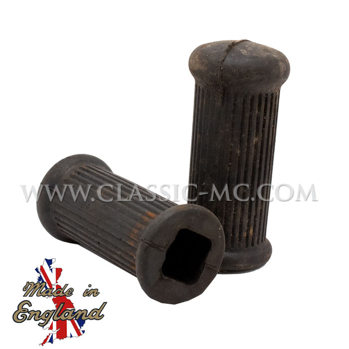 RUBBER FOOTREST, TR25W, B44 PAIR