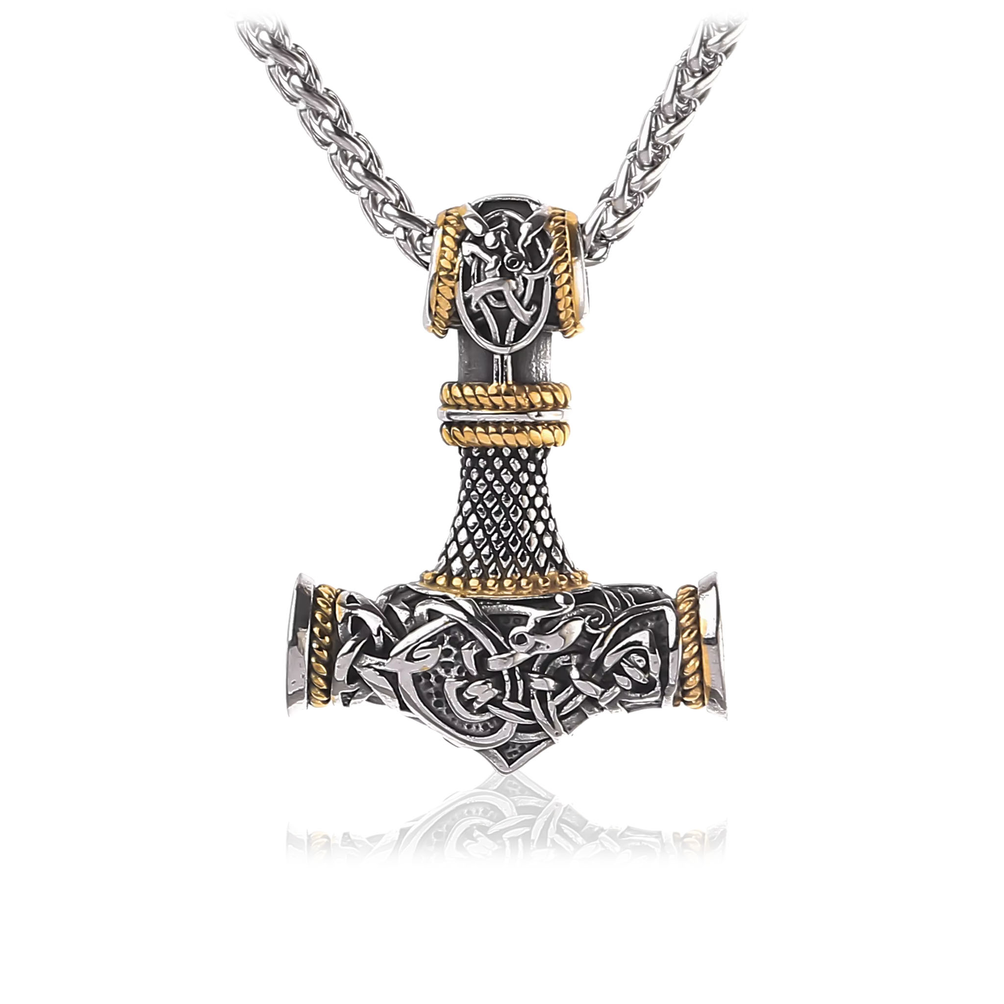 Thunar Viking necklace with Thor’s Hammer