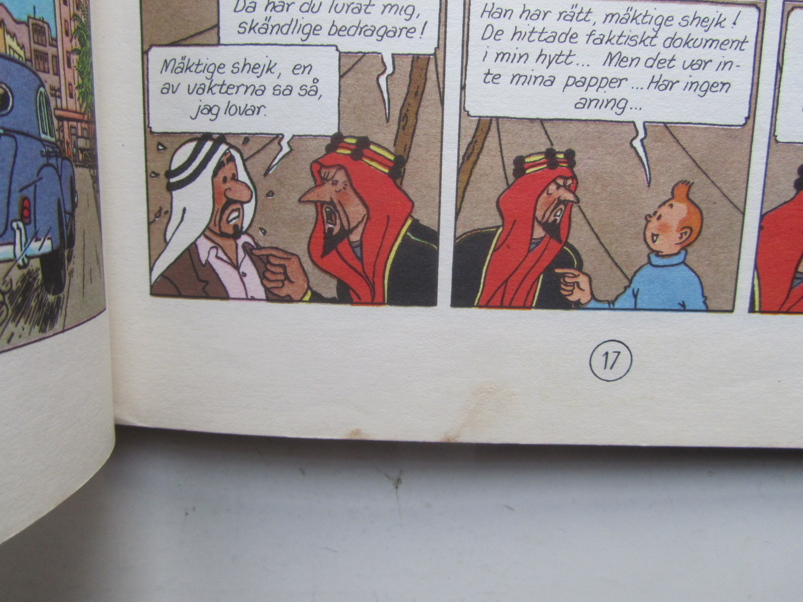 Tintin 06 Det svarta guldet 1:a uppl. Vg- - 5