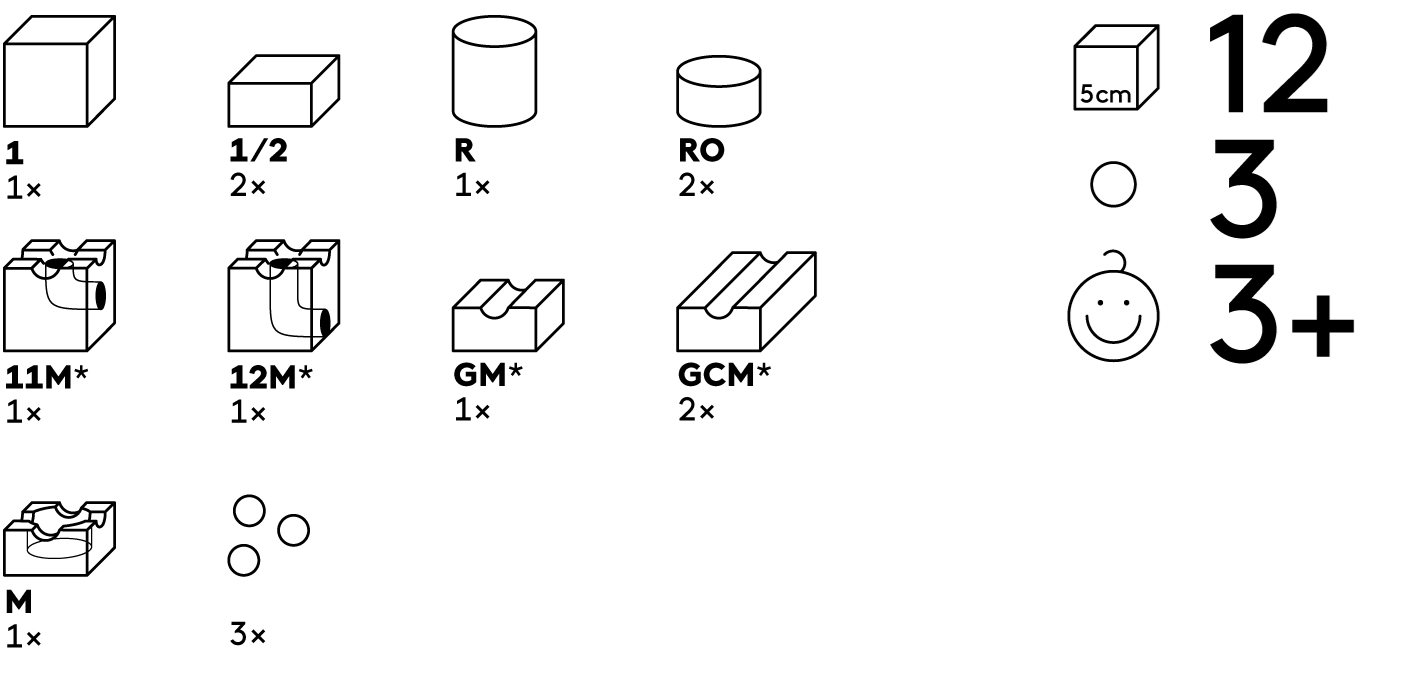 Cuboro kulbana magnet - 3