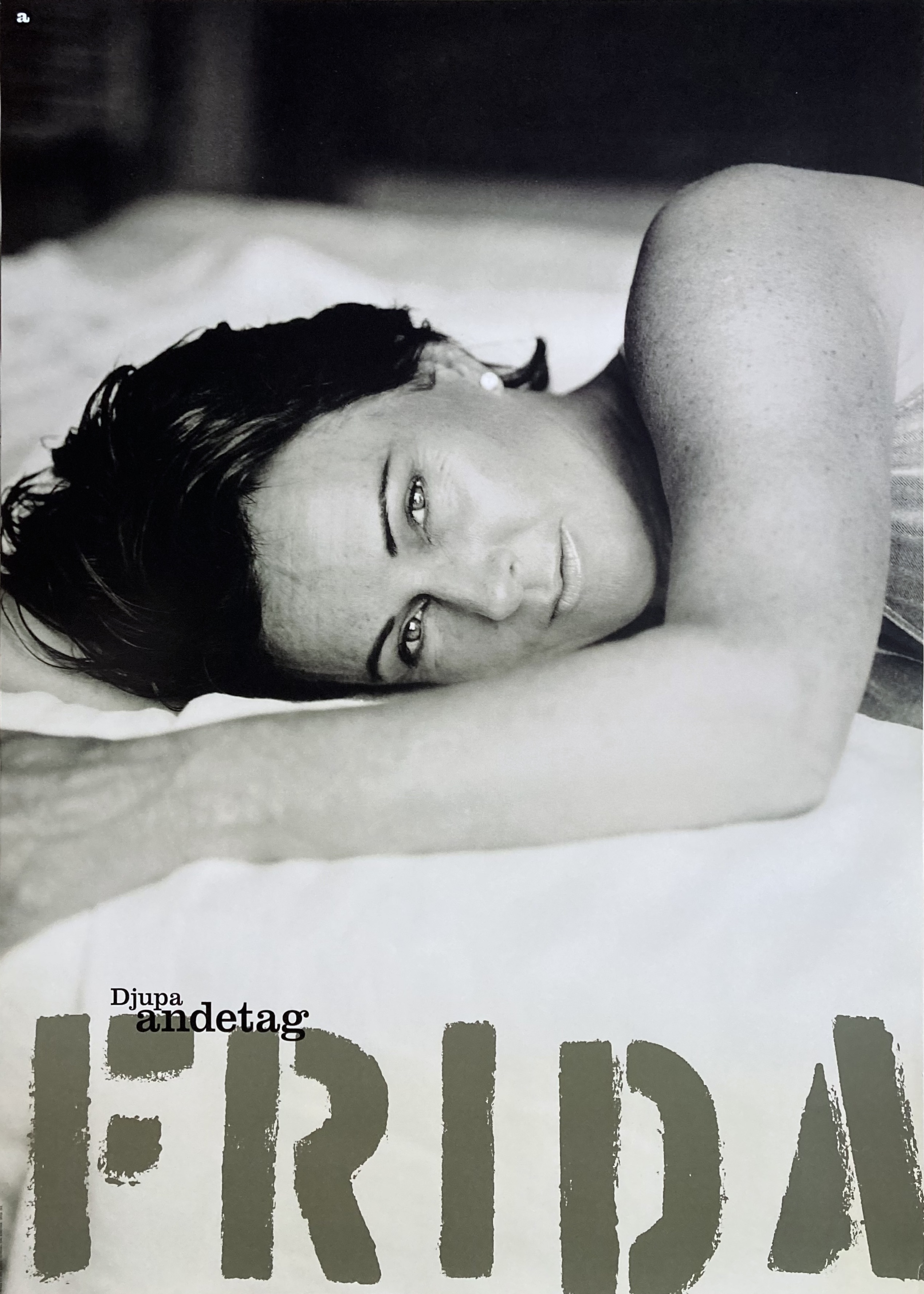 FRIDA - Djupa Andetag (1996) CD Promoaffisch