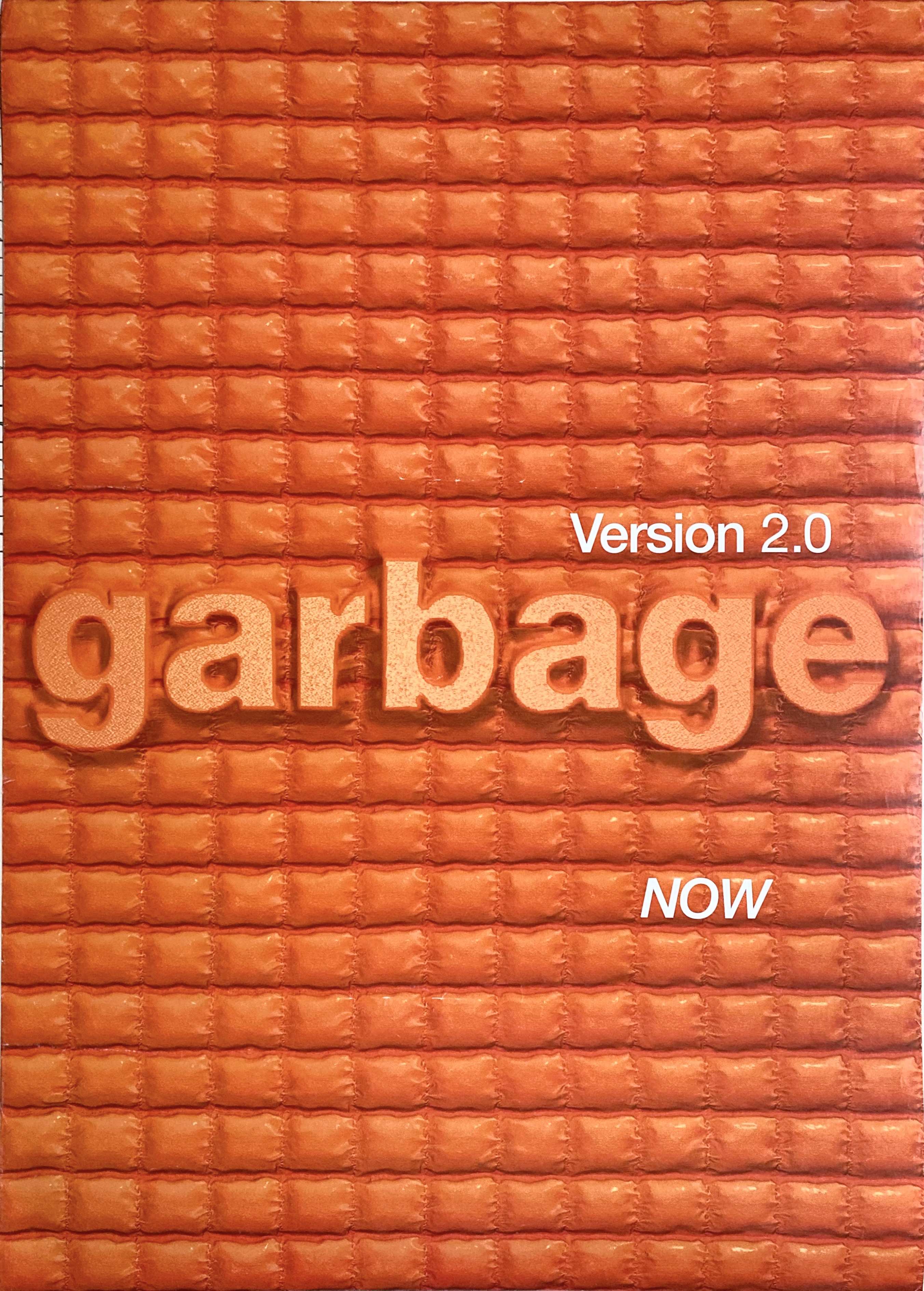 GARBAGE – Version 2.0 (1998) CD Promoaffisch
