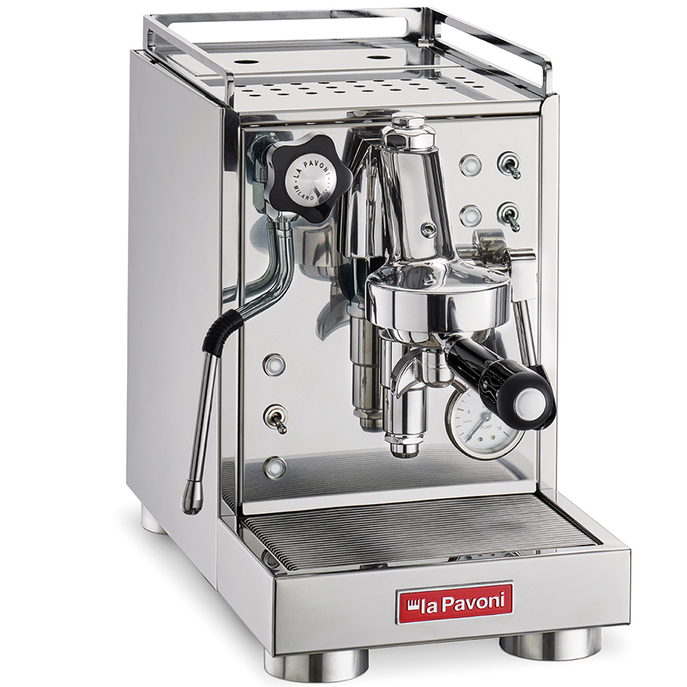 La Pavoni Mini Cellini Steel LPSMCS01EU - Semi-automatic