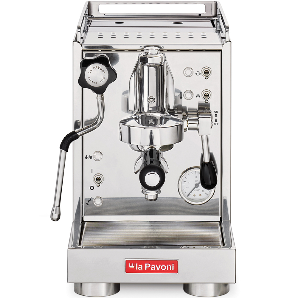 La Pavoni Mini Cellini Steel LPSMCS01EU - Semi-automatic