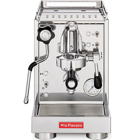 La Pavoni Mini Cellini Steel LPSMCS01EU - Semi-automatic