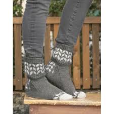 Viking 1822 Häfte med sockmönster till Viking Sportsragg 23-22 maskor /10 cm  - 5