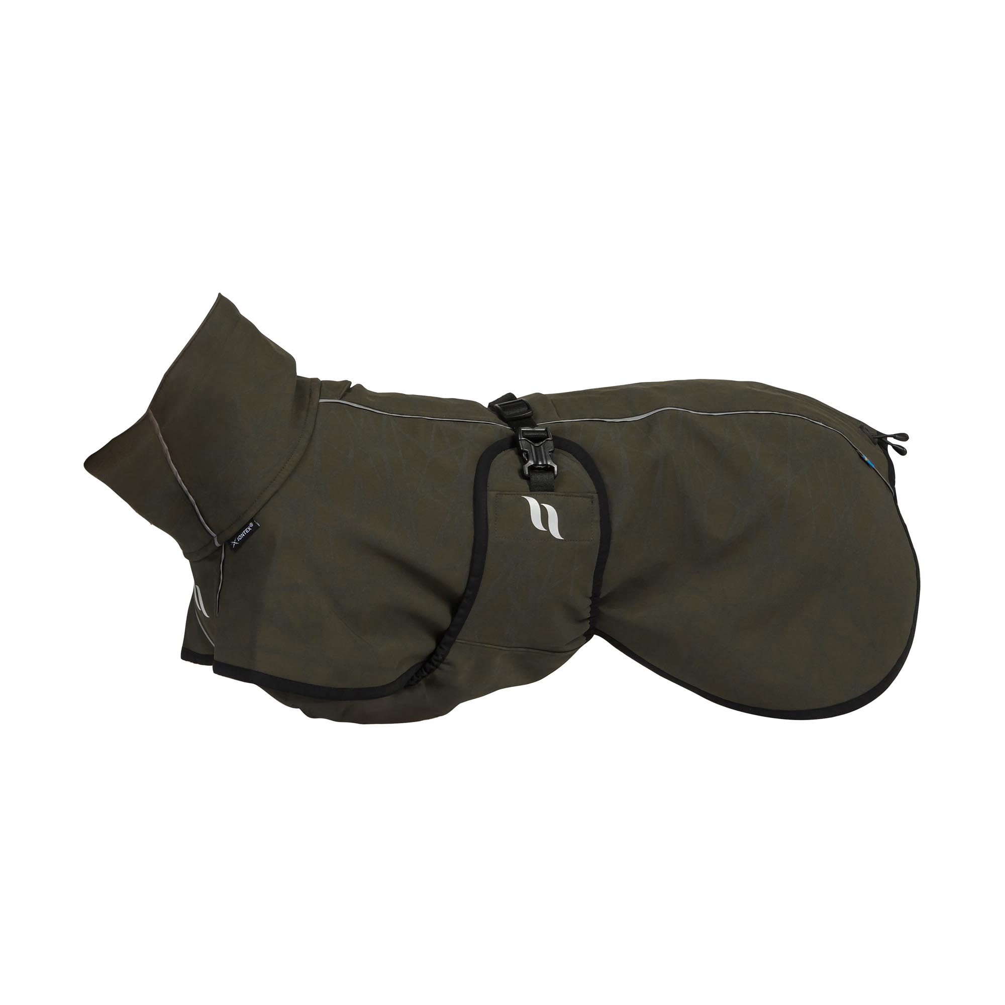 Back on Track Softshell Koiran Peitto Bark - Olive