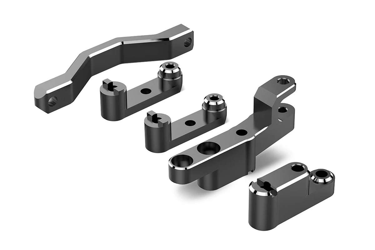 Maverick RC MV151150 Metal Steering Assembly (Grey)