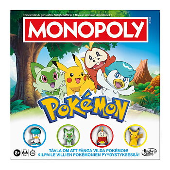 Monopol Pokémon (SE/FI) – Hasbro
