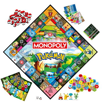Monopol Pokémon (SE/FI) – Hasbro
