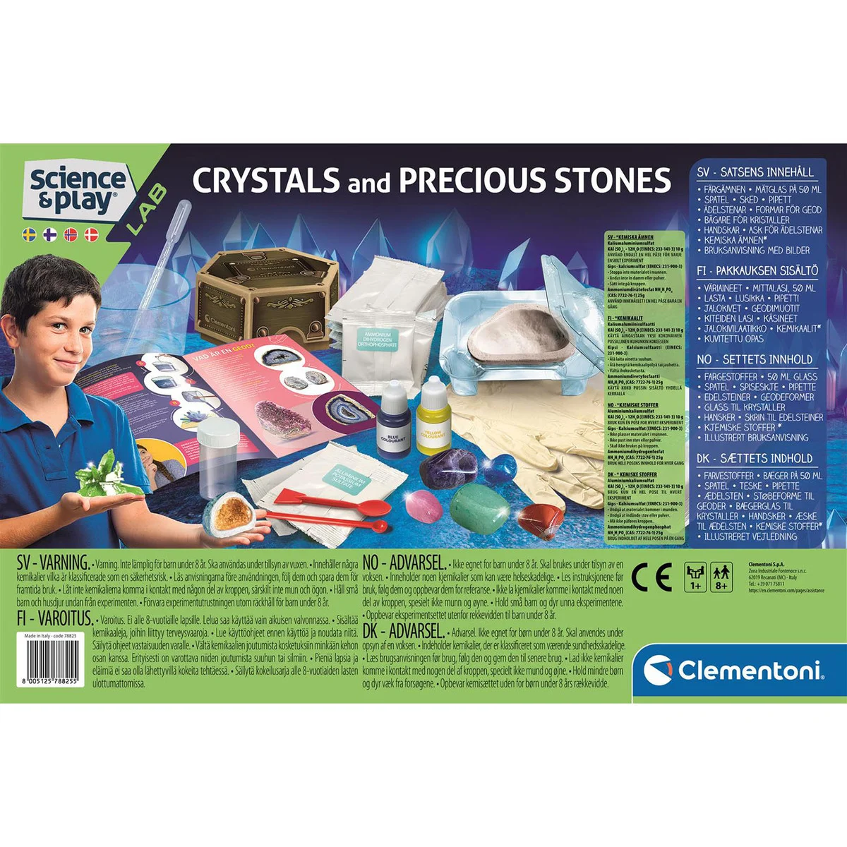 Giant Crystals & Precious Stones – Clementoni - 4