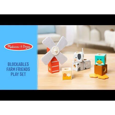 Blockables Farm Friends – Melissa & Doug - 5