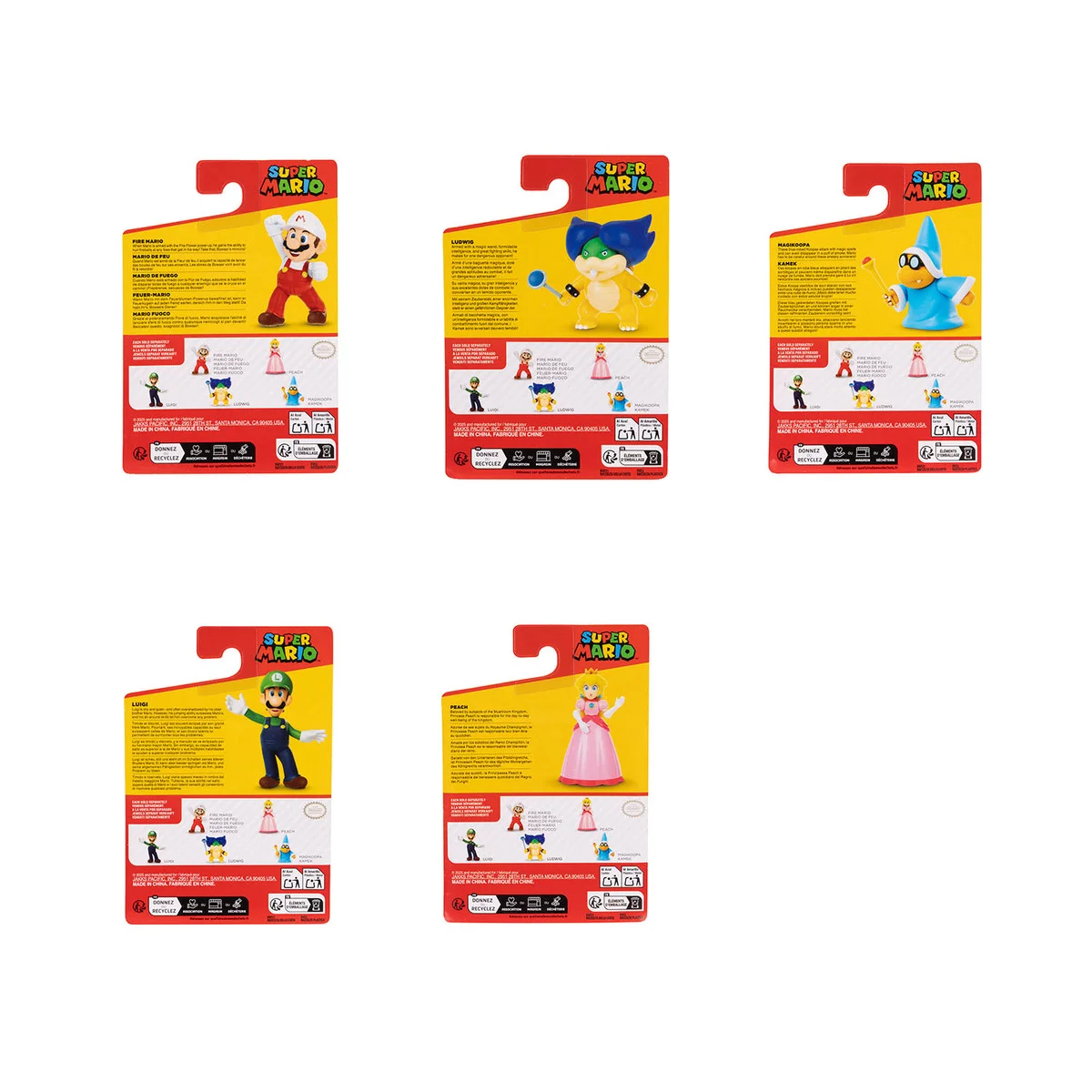 Nintendo Mario Figur, 6 cm - 7