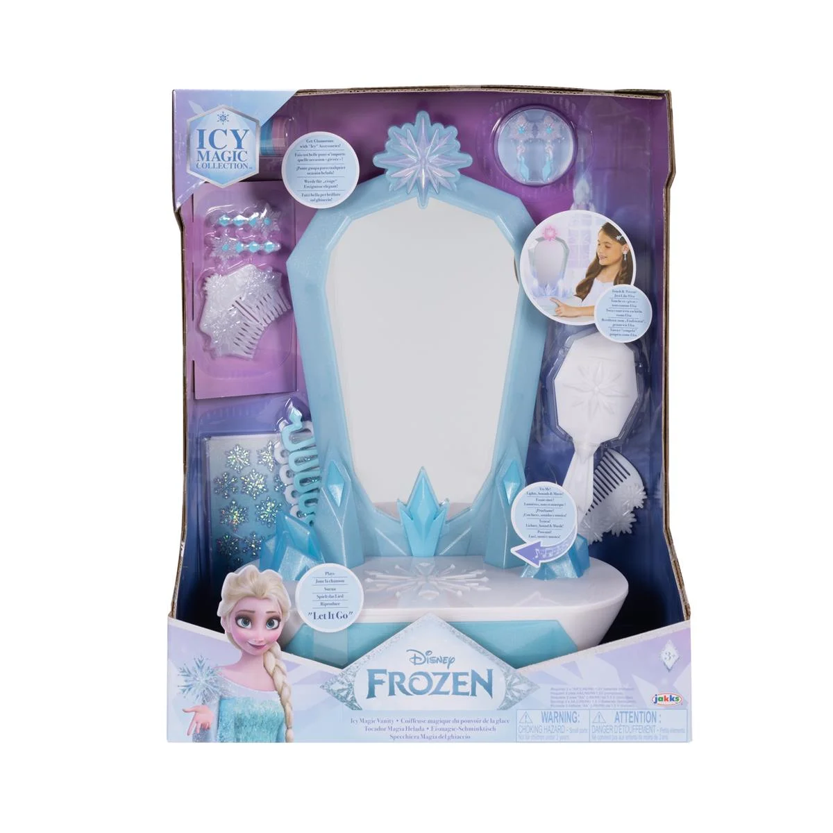 Frozen Elsas Ice and Magic Vanity
