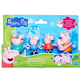 Greta Gris Figurset Family of Five